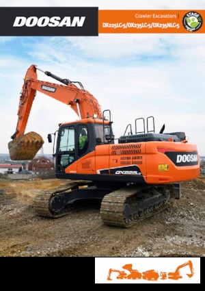 क्रॉलर एक्सकेवेटर Doosan DX225MH-5