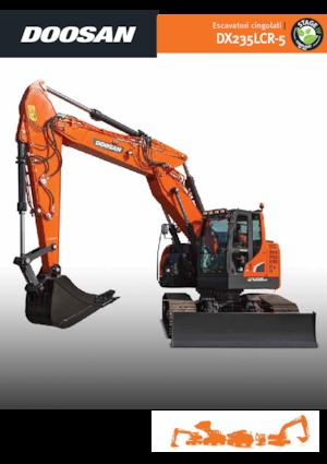 क्रॉलर एक्सकेवेटर Doosan DX235LCR-5