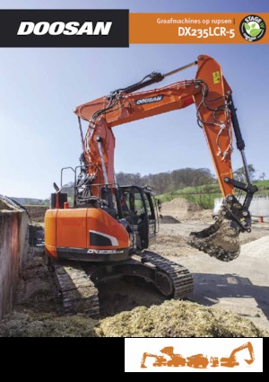 क्रॉलर एक्सकेवेटर Doosan DX235LCR-5
