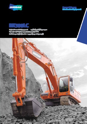 इलेक्ट्रिक क्रॉलर एक्सकेवेटर Doosan DX300LC