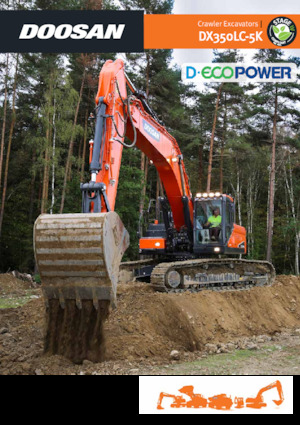 क्रॉलर एक्सकेवेटर Doosan DX350LC-5K