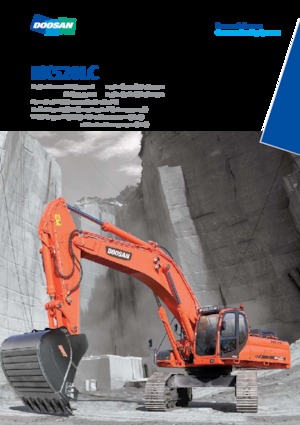 क्रॉलर एक्सकेवेटर Doosan DX520LC