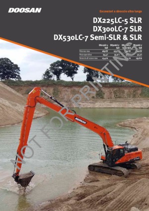 क्रॉलर एक्सकेवेटर Doosan DX530LC-7 SLR
