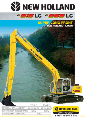 क्रॉलर एक्सकेवेटर New Holland E 265 LC