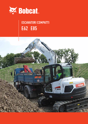 क्रॉलर एक्सकेवेटर Bobcat E85