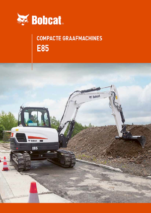क्रॉलर एक्सकेवेटर Bobcat E85