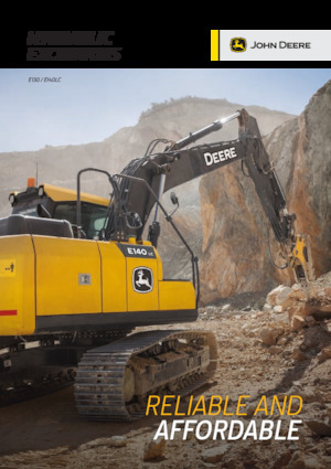 क्रॉलर एक्सकेवेटर John Deere Construction E130-II
