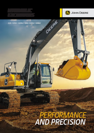 क्रॉलर एक्सकेवेटर John Deere Construction E240-II