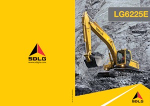 क्रॉलर एक्सकेवेटर SDLG E6460F 