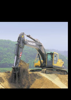 क्रॉलर एक्सकेवेटर Volvo EC140B