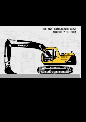 क्रॉलर एक्सकेवेटर Volvo EC140BLCM
