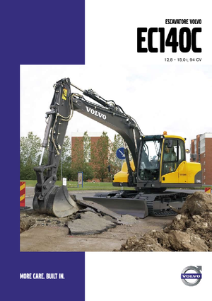 क्रॉलर एक्सकेवेटर Volvo EC140CLM
