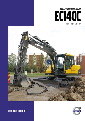 क्रॉलर एक्सकेवेटर Volvo EC140CLM