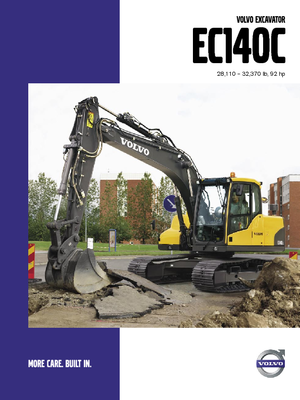 क्रॉलर एक्सकेवेटर Volvo EC140CL