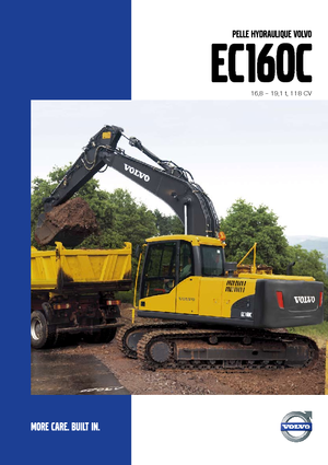 क्रॉलर एक्सकेवेटर Volvo EC160CNL
