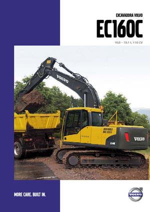 क्रॉलर एक्सकेवेटर Volvo EC160CNL