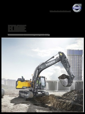 क्रॉलर एक्सकेवेटर Volvo EC160EL