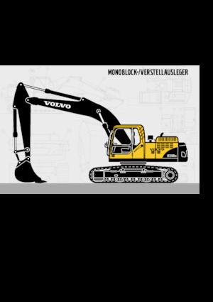 क्रॉलर एक्सकेवेटर Volvo EC210B