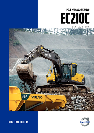 क्रॉलर एक्सकेवेटर Volvo EC210CLD