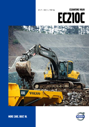 क्रॉलर एक्सकेवेटर Volvo EC210CN