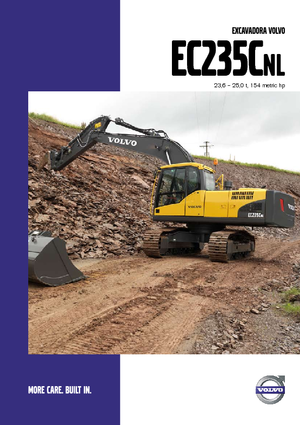 क्रॉलर एक्सकेवेटर Volvo EC235CNL