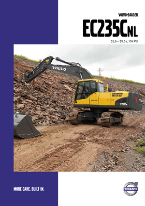 क्रॉलर एक्सकेवेटर Volvo EC235CNL