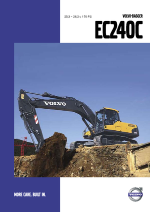क्रॉलर एक्सकेवेटर Volvo EC240CLD