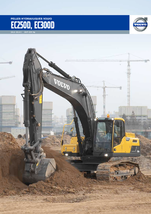 क्रॉलर एक्सकेवेटर Volvo EC250DLR