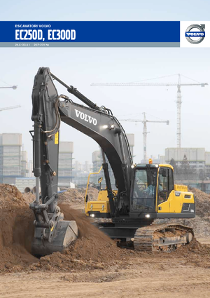 क्रॉलर एक्सकेवेटर Volvo EC250DLR