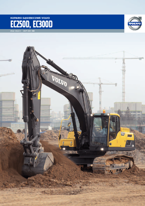 क्रॉलर एक्सकेवेटर Volvo EC250DLR
