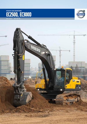 क्रॉलर एक्सकेवेटर Volvo EC250DNL