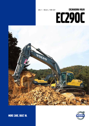 क्रॉलर एक्सकेवेटर Volvo EC290CNL