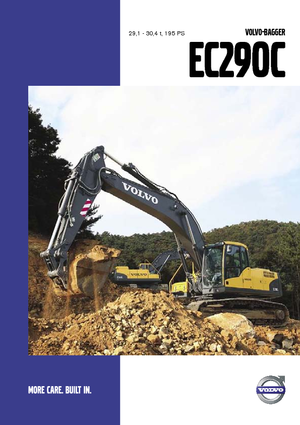 क्रॉलर एक्सकेवेटर Volvo EC290CNL