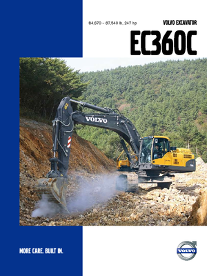 क्रॉलर एक्सकेवेटर Volvo EC360CHR