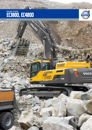 क्रॉलर एक्सकेवेटर Volvo EC380DNL