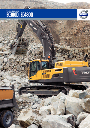 क्रॉलर एक्सकेवेटर Volvo EC380DL