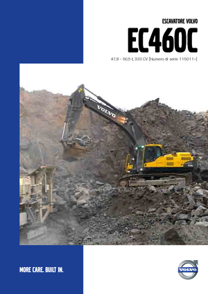 क्रॉलर एक्सकेवेटर Volvo EC460CLD
