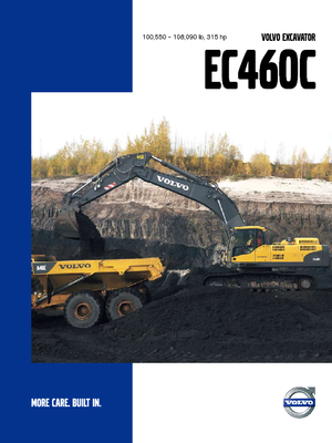 क्रॉलर एक्सकेवेटर Volvo EC460CHR