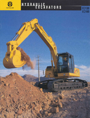 क्रॉलर एक्सकेवेटर New Holland EC160
