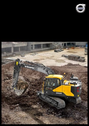 क्रॉलर एक्सकेवेटर Volvo EC140ELM
