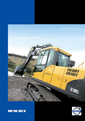 क्रॉलर एक्सकेवेटर Volvo EC180C