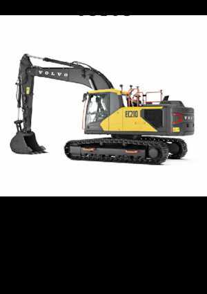 क्रॉलर एक्सकेवेटर Volvo EC210F NL
