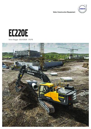 क्रॉलर एक्सकेवेटर Volvo EC220EN