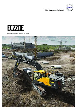 क्रॉलर एक्सकेवेटर Volvo EC220EN