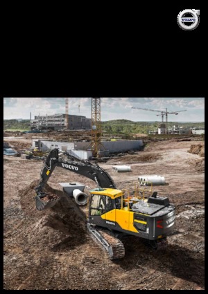 क्रॉलर एक्सकेवेटर Volvo EC220EN