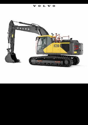 क्रॉलर एक्सकेवेटर Volvo EC230F LR