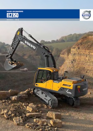 क्रॉलर एक्सकेवेटर Volvo EC235DNL