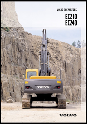 क्रॉलर एक्सकेवेटर Volvo EC210