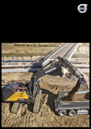 क्रॉलर एक्सकेवेटर Volvo EC250EL Hybrid