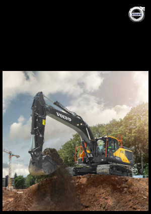 क्रॉलर एक्सकेवेटर Volvo EC250ERL